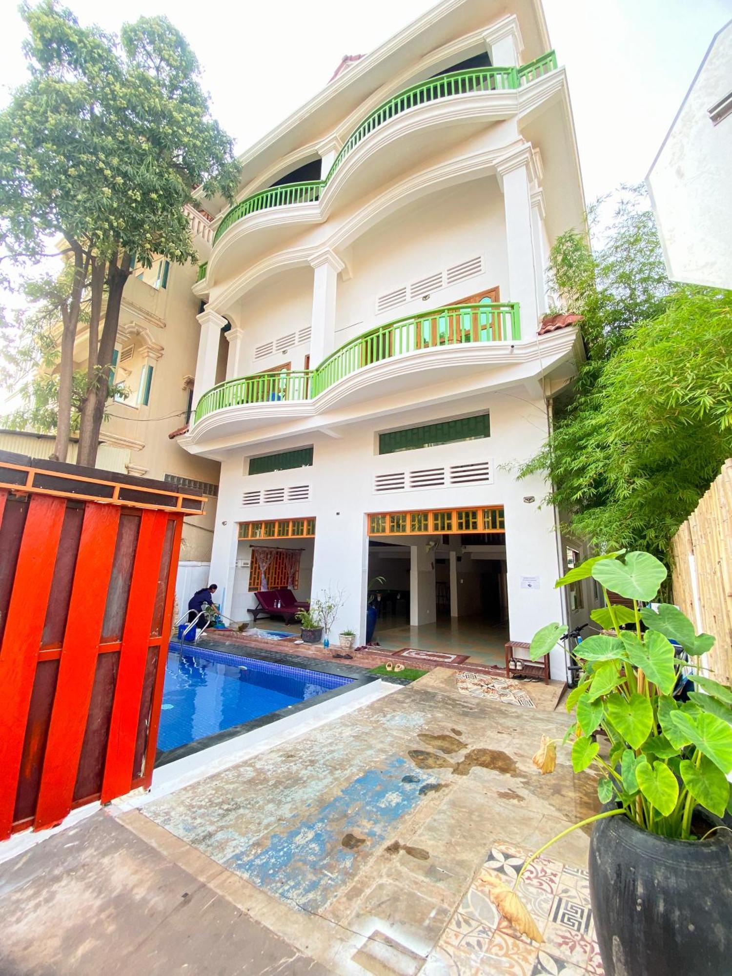 Centro Guest House Siem Reap Esterno foto